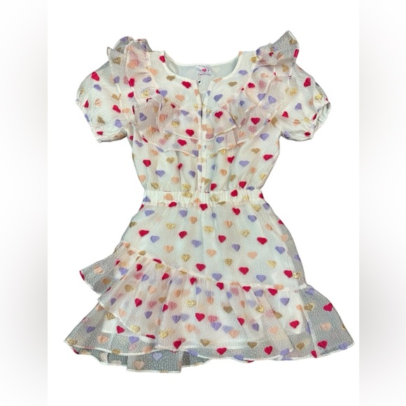 NWT Buddy Love NORMA RUFFLE SHORT DRESS - KISSING BOOTH Size Small - Picture 3 of 12